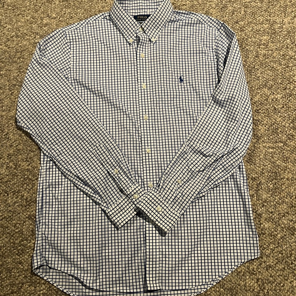 Polo Ralph Lauren Performance Button Down Large - Picture 6 of 7